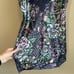 Vintage Gold Label Victoria’s Secret Blue Lace Floral Satin Slip Small