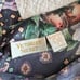 Vintage Gold Label Victoria’s Secret Blue Lace Floral Satin Slip Small