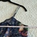 Vintage Gold Label Victoria’s Secret Blue Lace Floral Satin Slip Small