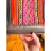Vintage Bohemian Leather Kilim Rug Woven Tote Bag