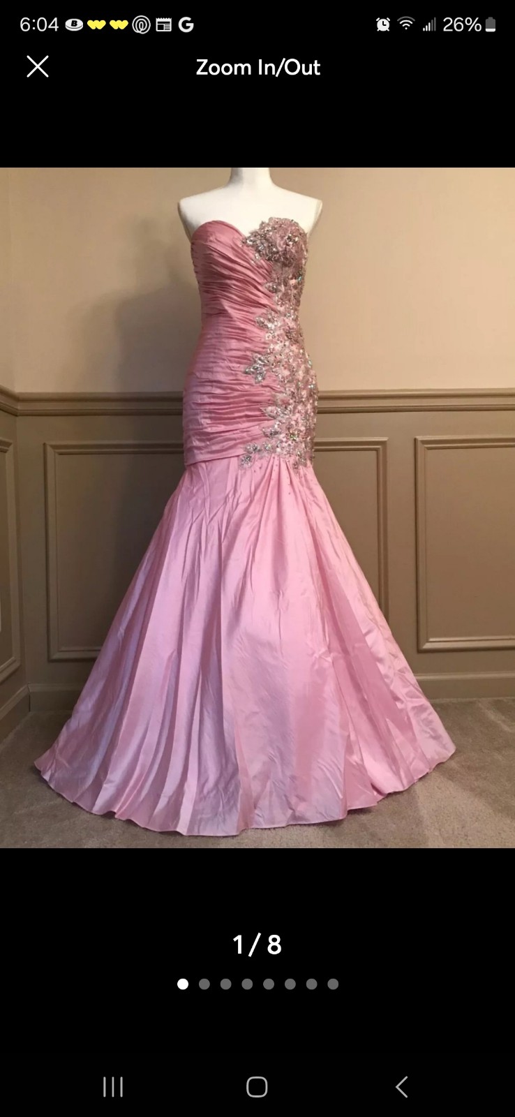 Tony Bowls LeGala mermaid style prom dress