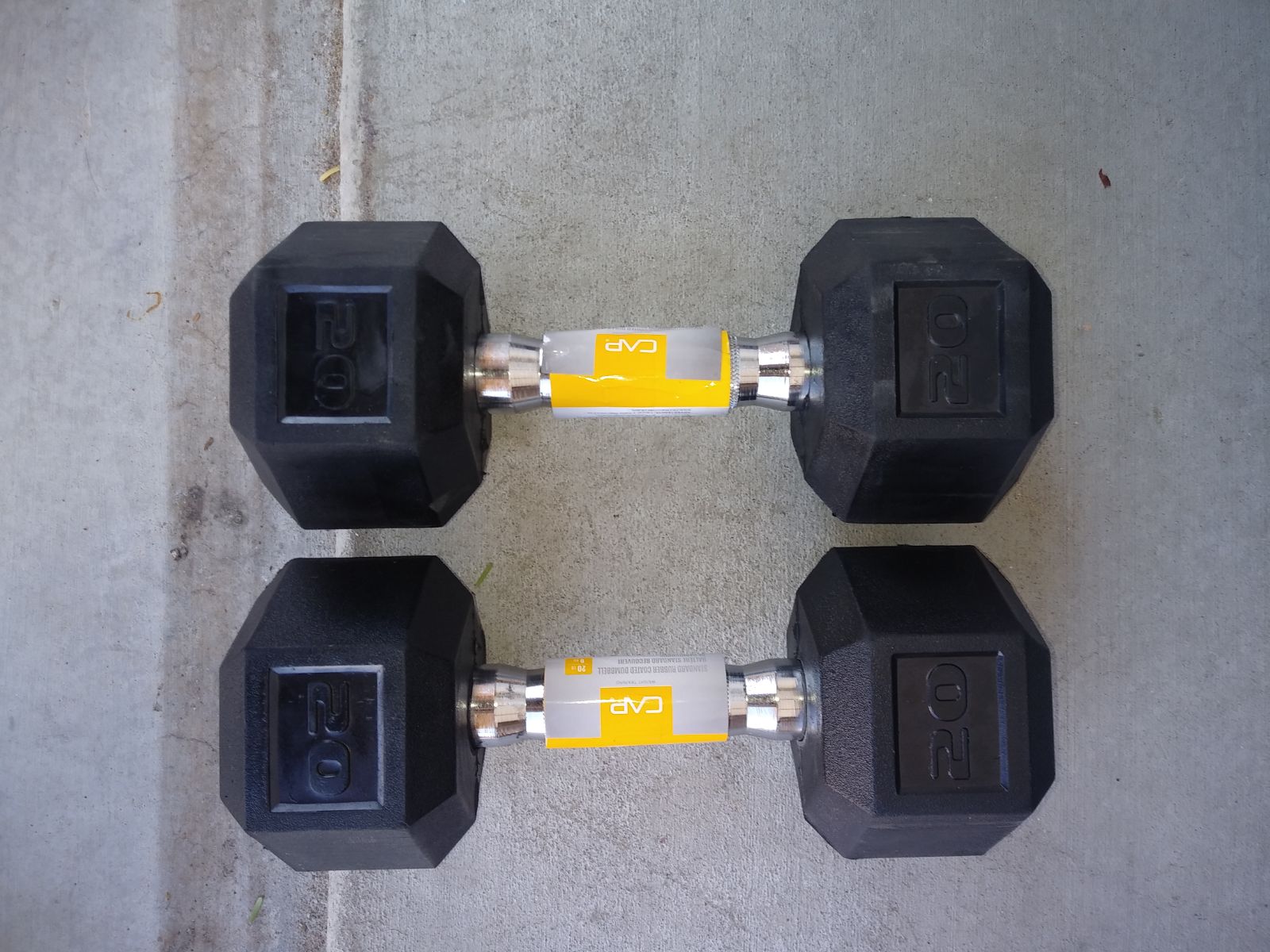 Pair of 20lb Dumbbells
