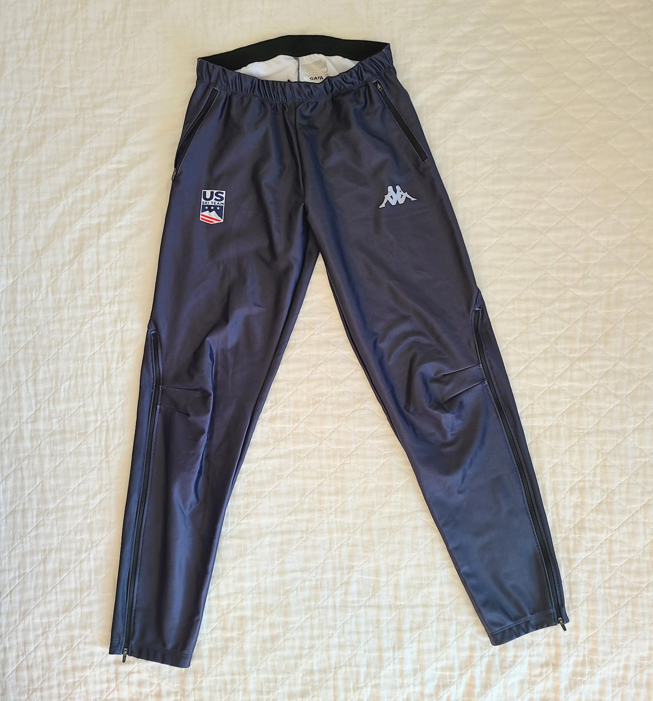 Men's Kappa GArA US Ski Team Warm-up Pants, sz Small