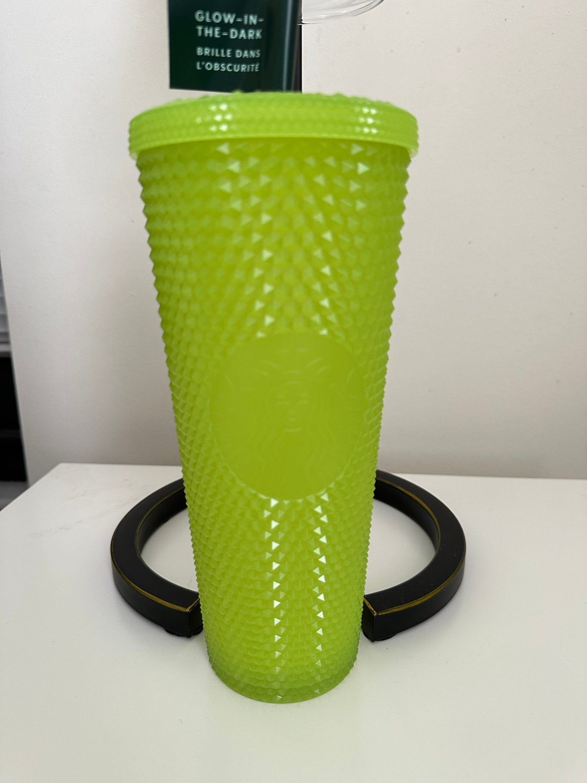 Starbucks 24oz Venti Glow in the Dark Cold Cup Tumbler