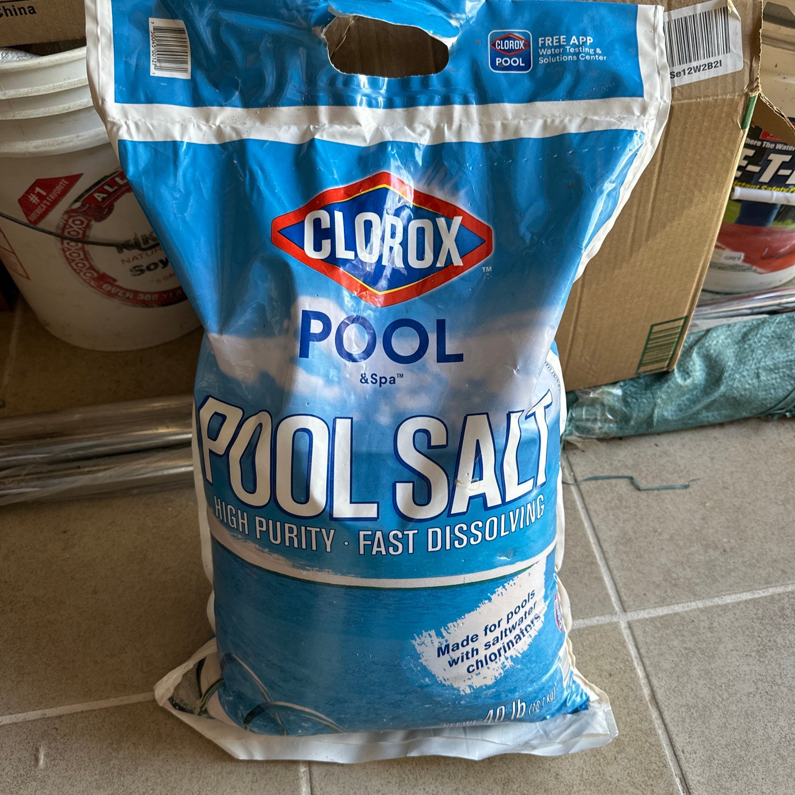 Clorox Pool Salt 40 LB
