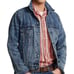 New Polo Ralph Lauren Men's Paint-Splatter Denim Trucker Jacket-Rodwell small