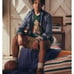 New Polo Ralph Lauren Men's Paint-Splatter Denim Trucker Jacket-Rodwell small