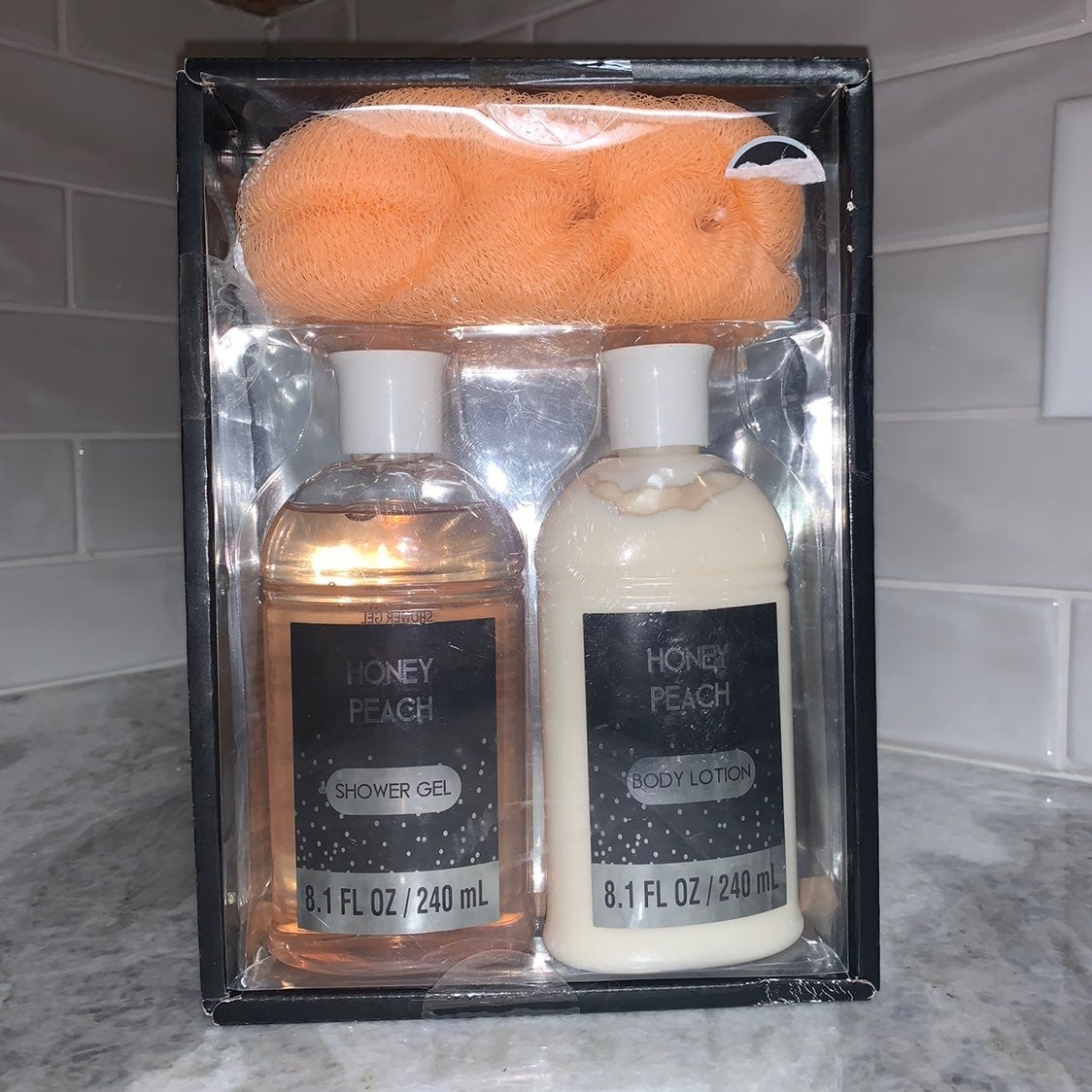 Spa at Home set Honey Peach