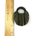 Vintage 3 Brass Wells Fargo W.F. & Co Strong Box Padlock Lock Keys