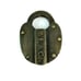 Vintage 3 Brass Wells Fargo W.F. & Co Strong Box Padlock Lock Keys