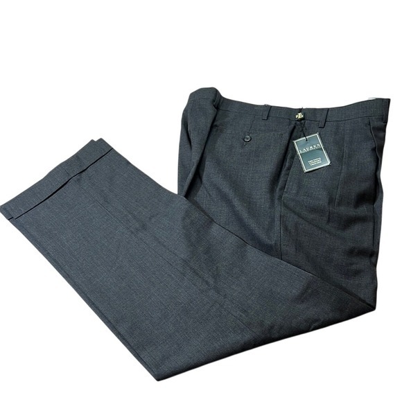 Lauren Ralph Lauren Wool Dress Pants Total Comfort Charcoal 38x32