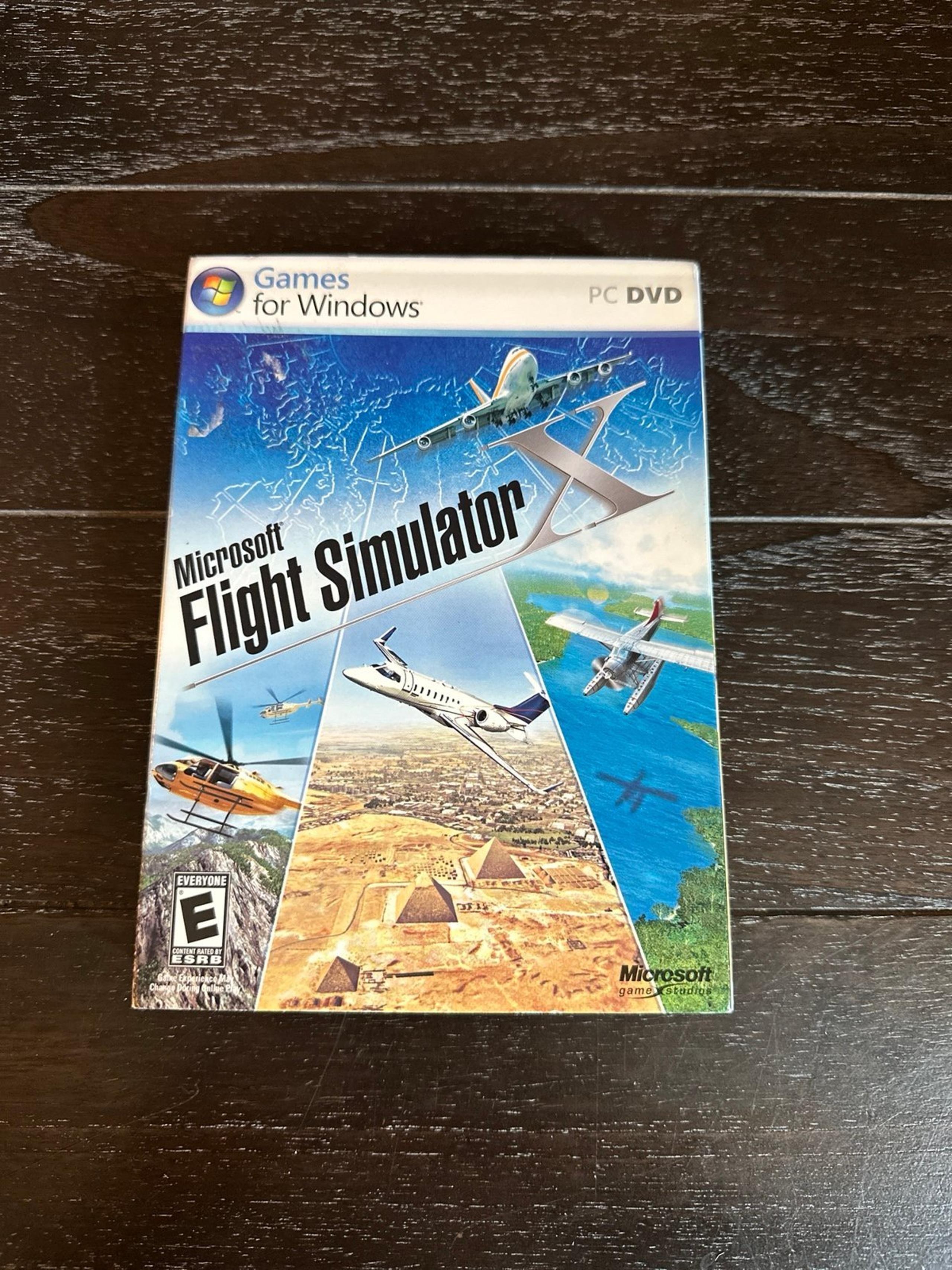 Flight Simulator X for PC DVD