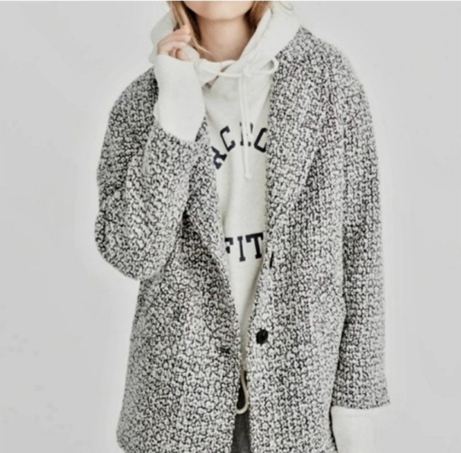Abercrombie & Fitch boyfriend wool jacket