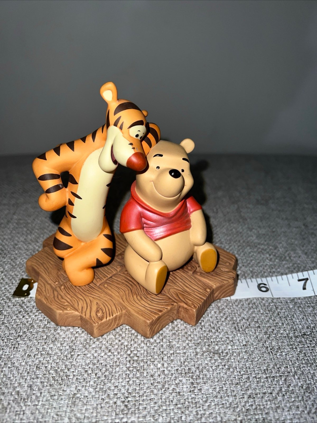 Winnie the Pooh and friends Figurine “Thanks for Being a Caring Sort of Bear”