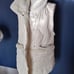 White Puffer Down Vest