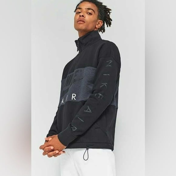 NIKE AIR 1/2 FLEECE PULLOVER SWEATSHIRT