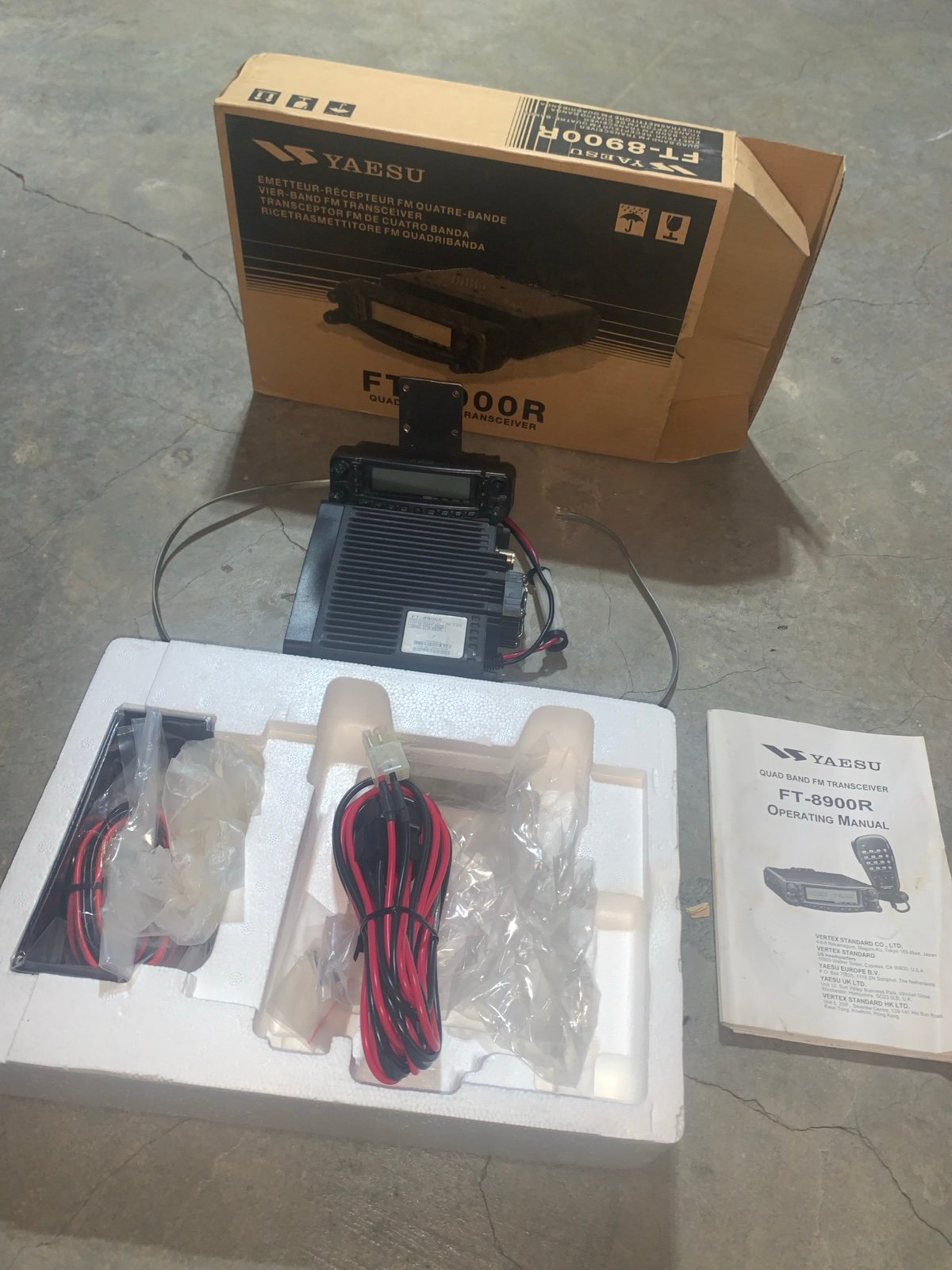 YAESU Standard FT-8900R Quadband Radio Transceiver UHF VHF YAESU FT-8900