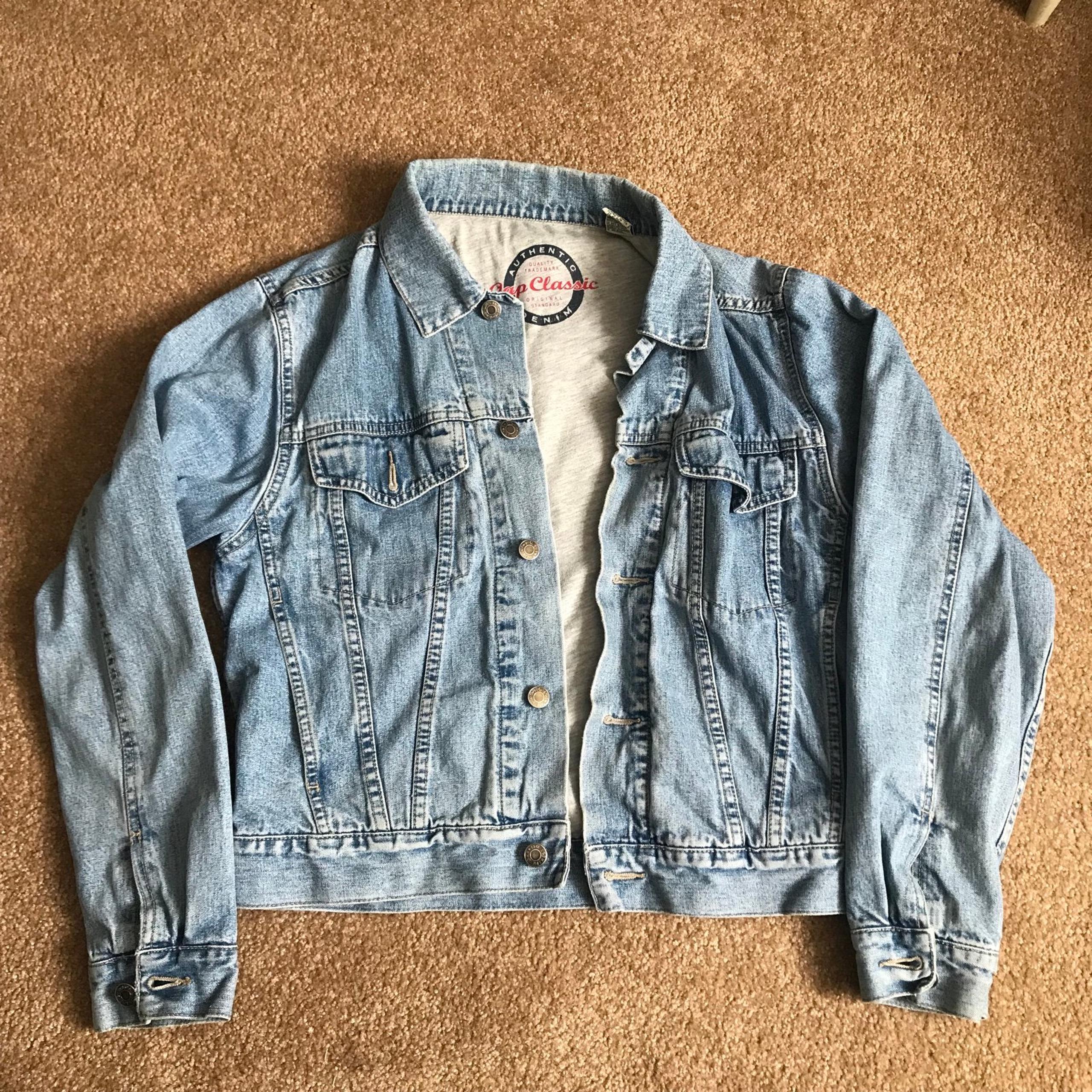 Gap Classic Denim Jacket Authentic Blue Jean