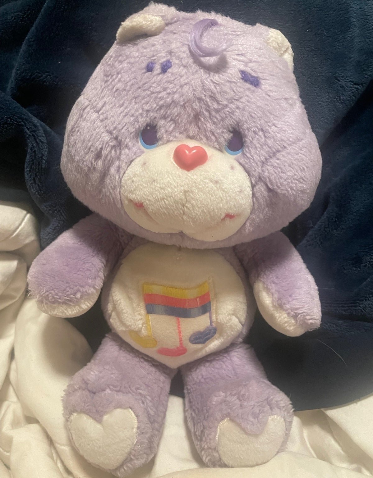 Very rare vintage 80s uk high quality Harmony Care Bear: available