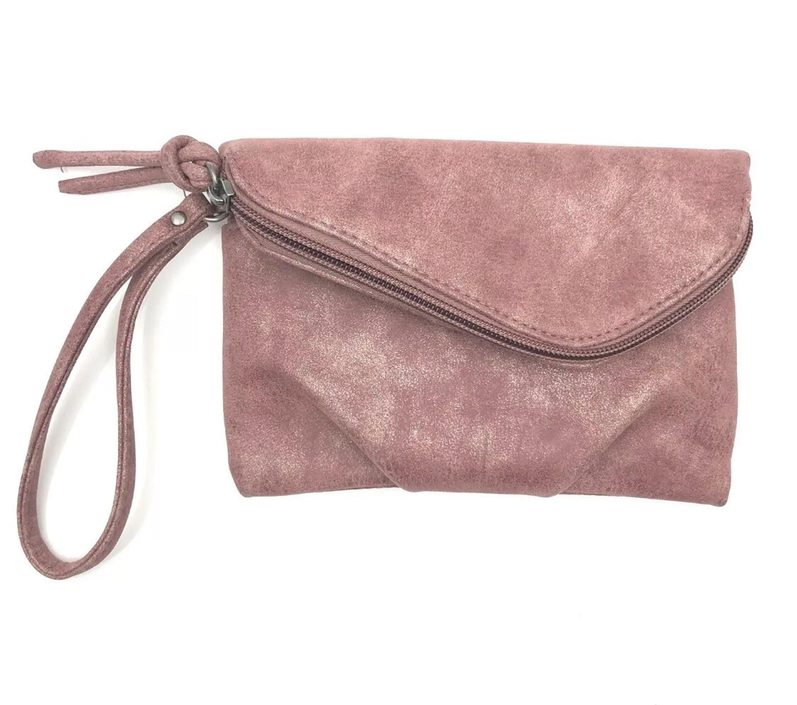 Maurices Mauve Purple Zip Wallet