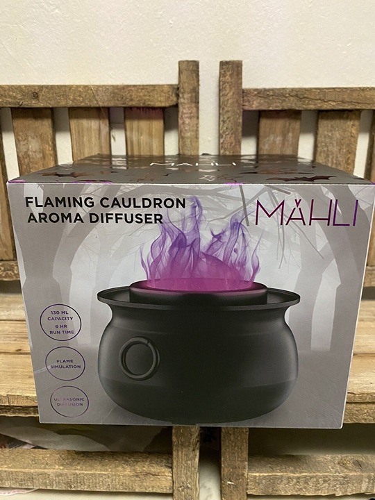 2023 New Mahli Flaming Cauldron Aroma Diffuser HTF TikTok Viral
