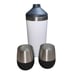 REDUCE Vacuum Insulated Wine Bottle Chiller 2 Stainless Steel Cocktail Cups