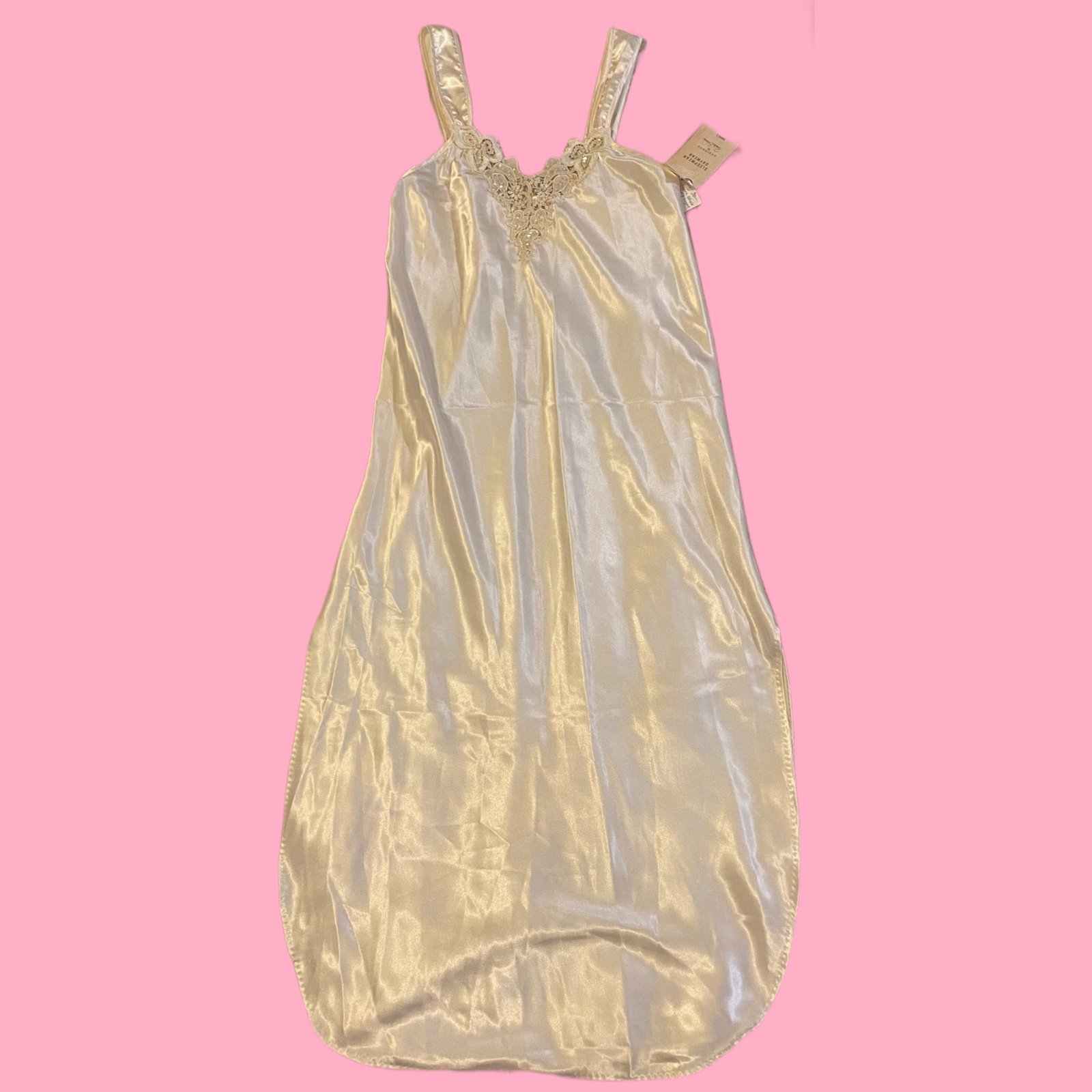 Vintage Cinema Etoile White Slip