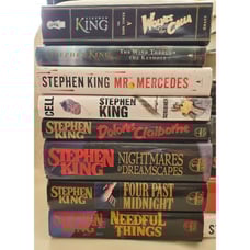 Stephen King Hardcover Book Lot Of 8 - Needful Nightmares Dolores Cell Wolves