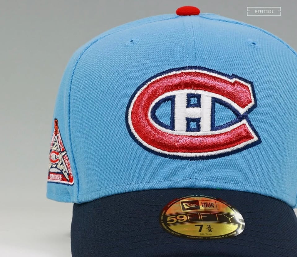 Myfitteds Montreal canadiens 1993 NHL ash reverse retro size 7 5/8 new era fitte