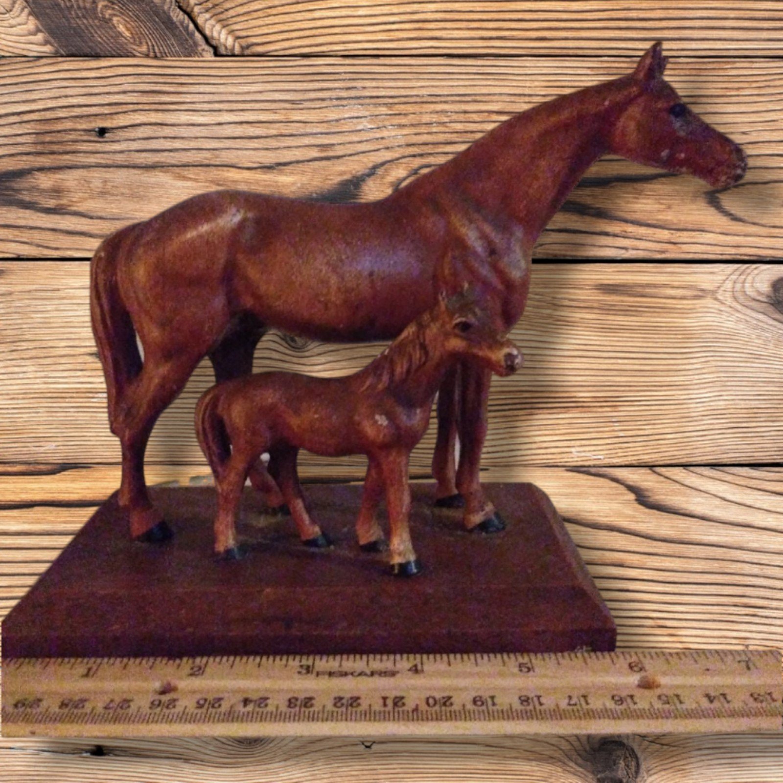 Heavy Cast Iron Horses HUBLEY