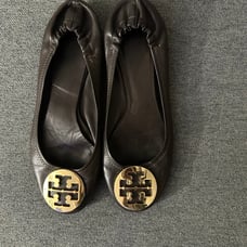 Tory Burch Minnie travel leather ballets flats