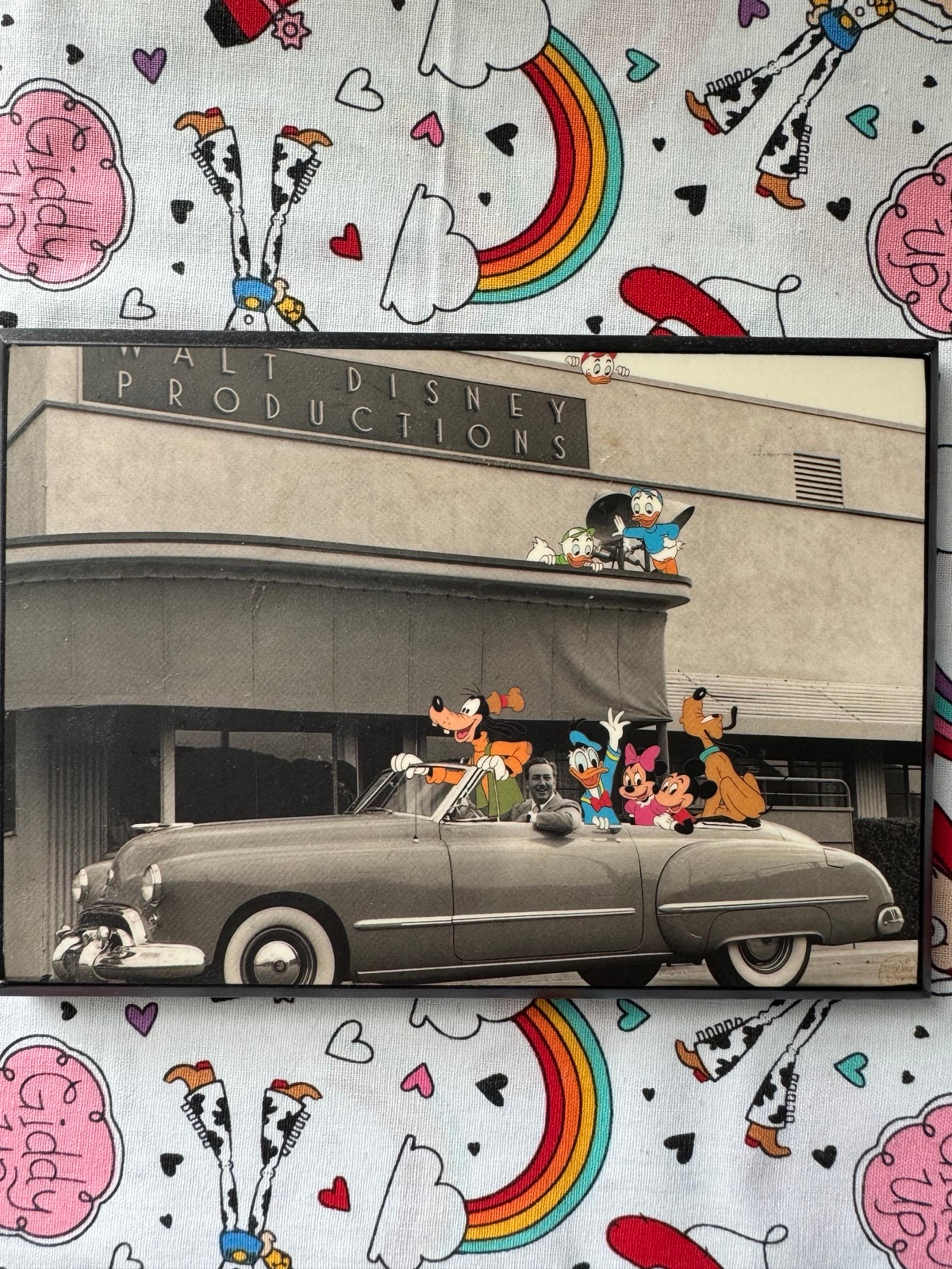 Walt Disney and Mickey and Friends Plaque