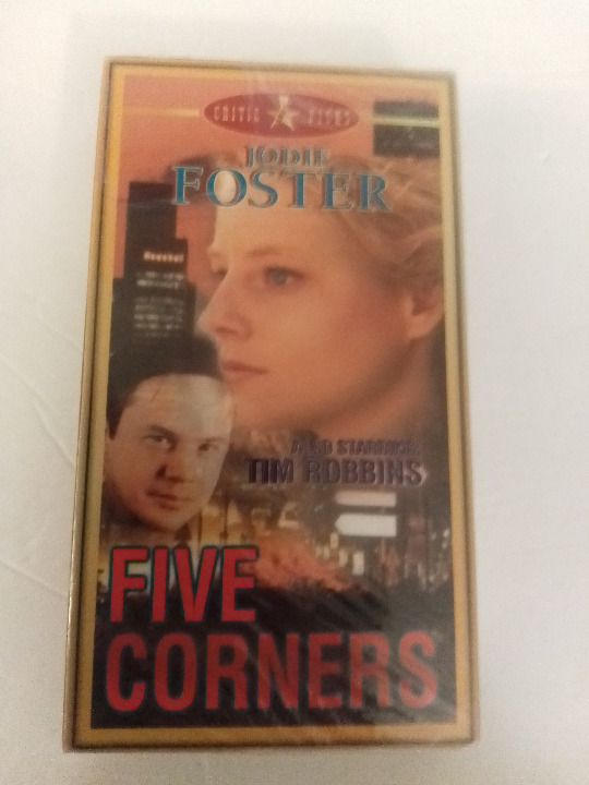 Jodie Foster Five Corners 5 Corners VHS Video Cassette Brand New Factory Sealed