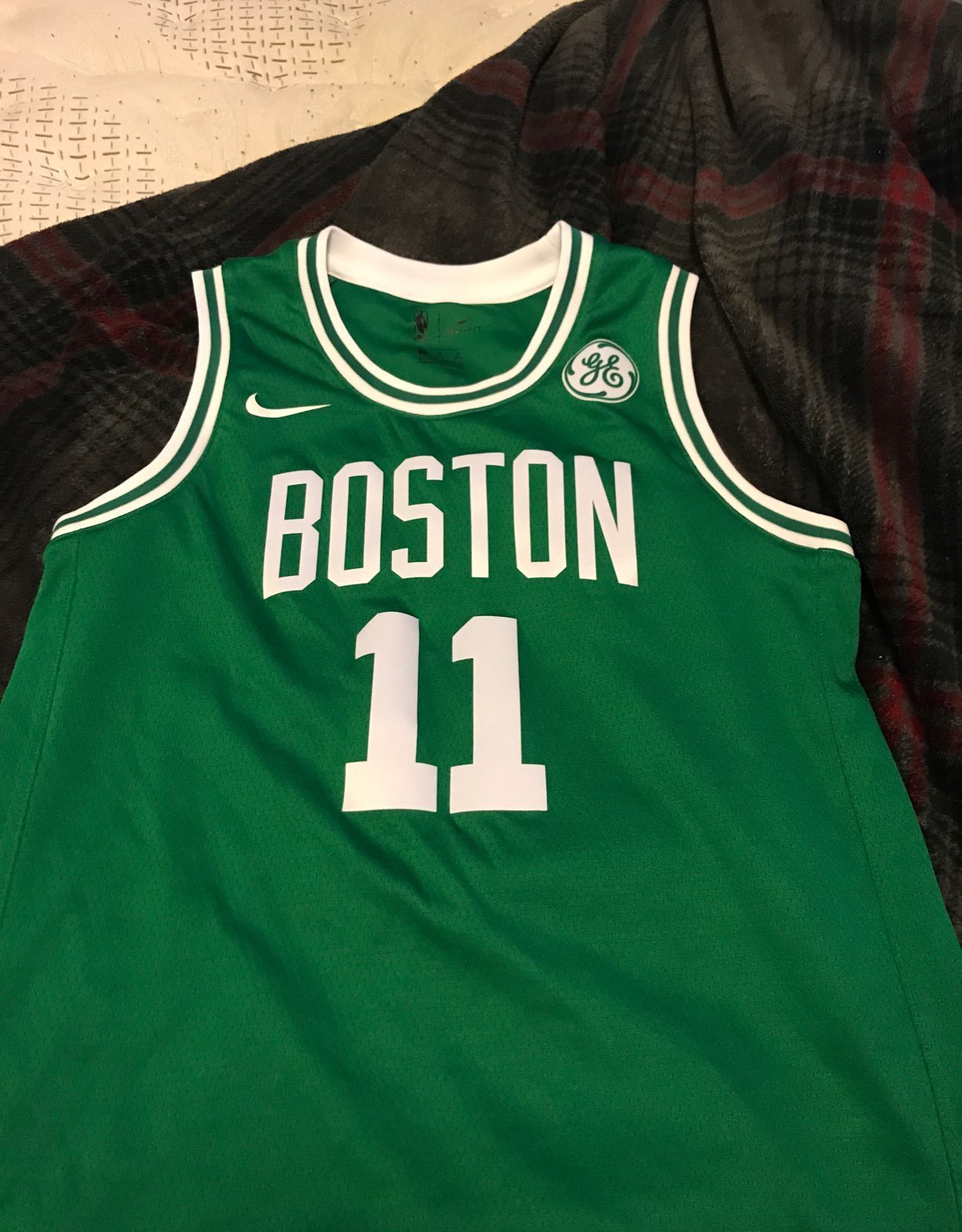 Authentic Boston Celtics Kyrie Irving Je