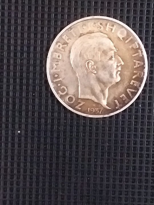 1937-R Albania 1 Frang