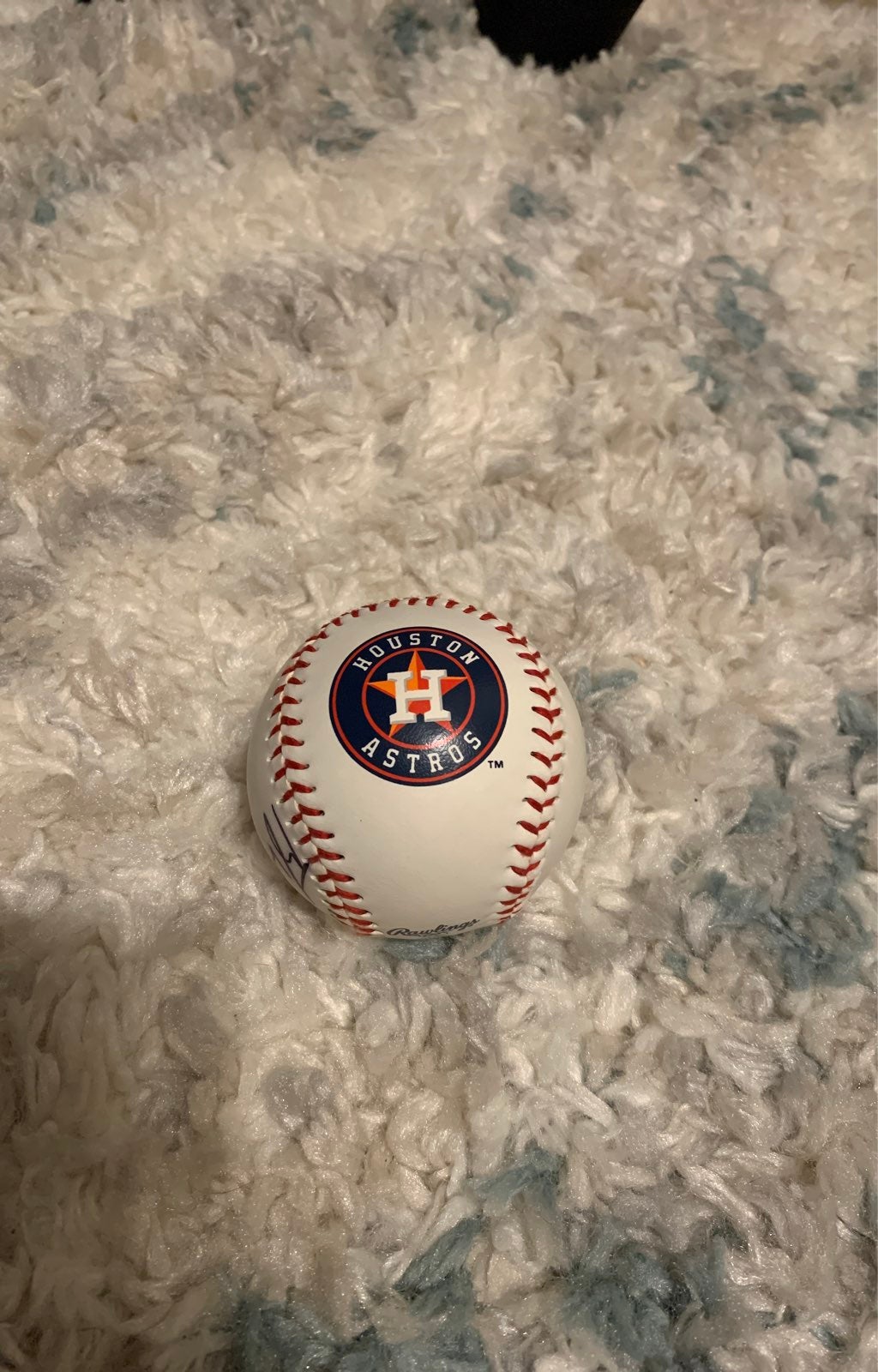 Houston Astro signed baseball