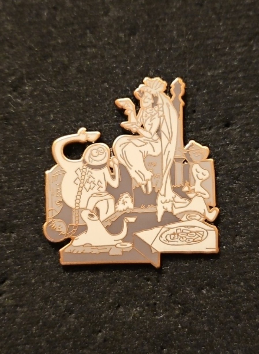Haunted Mansion Graveyard Ghost Tea Party Disney Pin