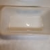 Glasbake rare vintage blue thistle casserole/loaf dish set