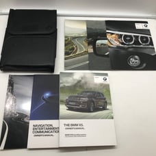 2018 BMW X5 Series Owners Manual Set with Case OEM R01B05018