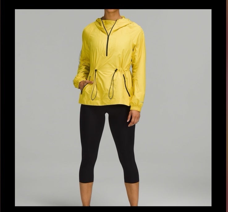 LULULEMON- Cinch-Waist Half-Zip Running Jacket