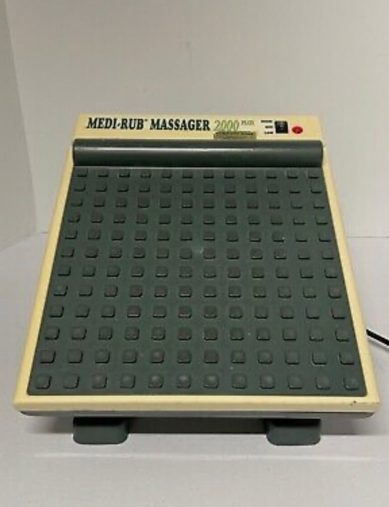 Medi-rub foot massager- love it but bought something bigger.