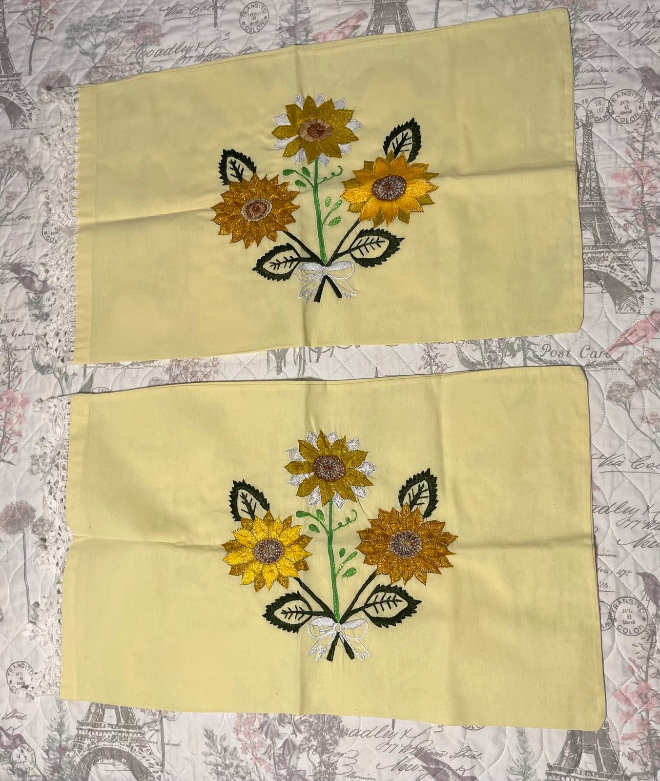 Bed pillow covers