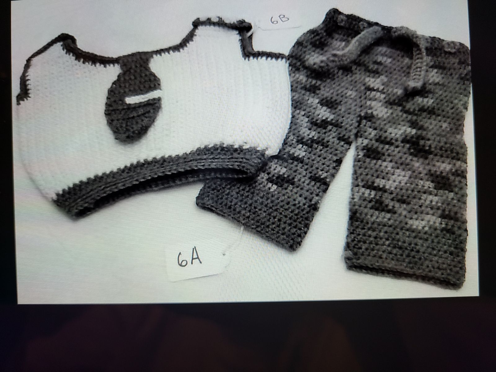 Crochet children clothes and blankets