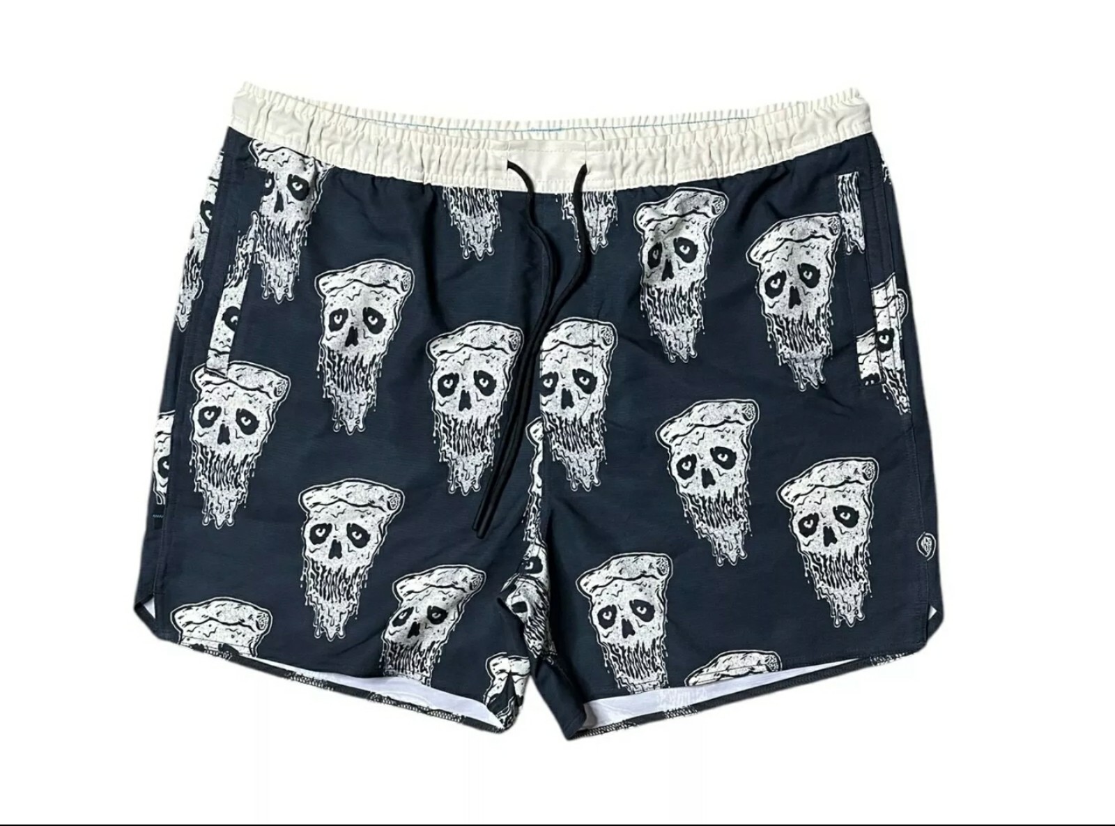 Stance Complex Pizza Melt Face Skull Freshtek Workout Stretch Shorts 5.5