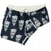Stance Complex Pizza Melt Face Skull Freshtek Workout Stretch Shorts 5.5