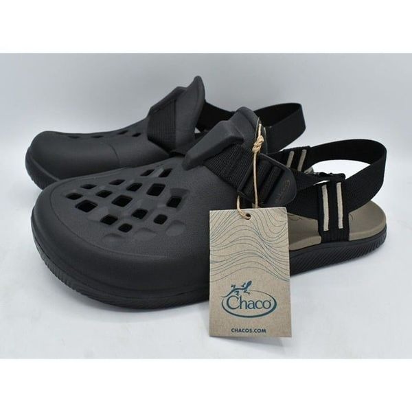 Chaco Mens Size 13 Chillos Black Clogs Shoes 19784