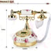 Retro Vintage Old Fashioned Telephones with Push Button Dial