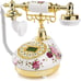 Retro Vintage Old Fashioned Telephones with Push Button Dial