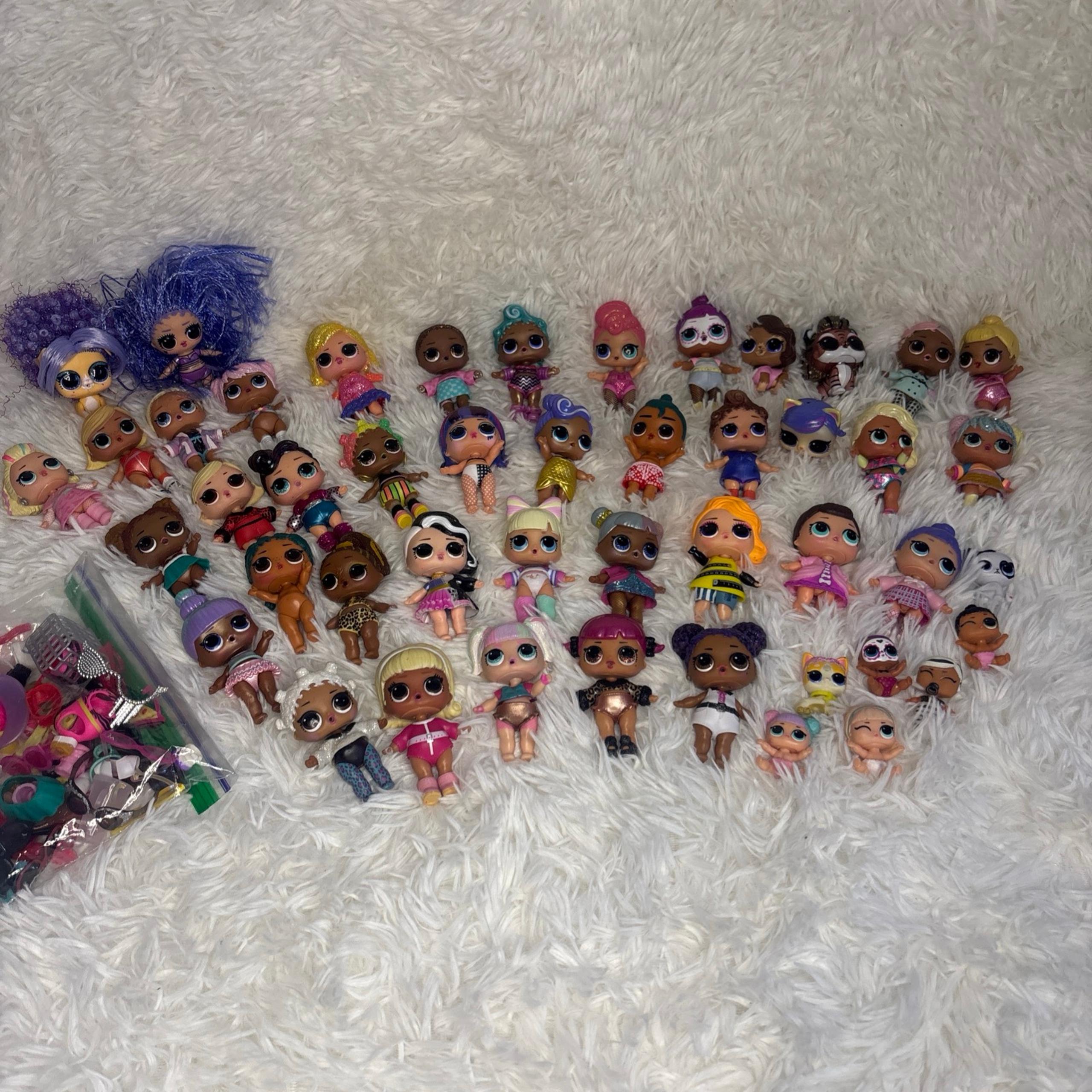 LOL Large Lot of dolls and pets