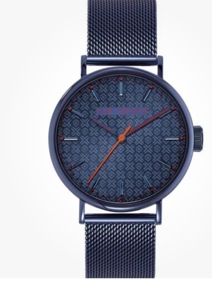Ted Baker Mimosaa 3-Hand Watch Watches Blue : One Size In Original Packaging